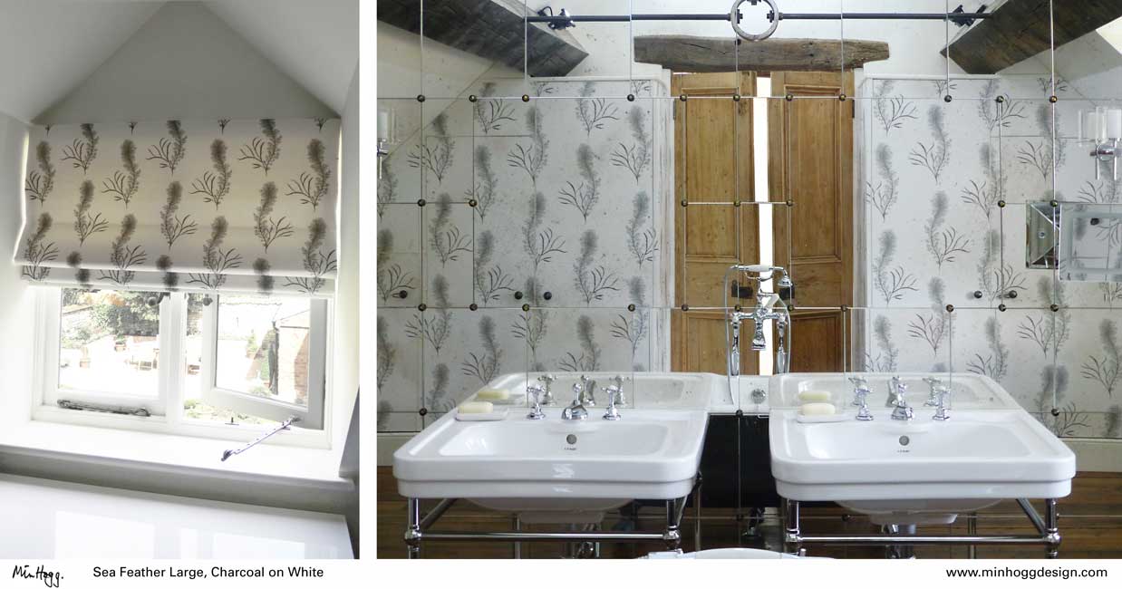 Charcoal Bathroom.